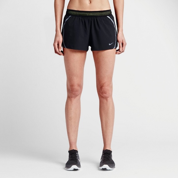 Nike Pants - NIKE 🆕 AeroSwift Black Dri-Fit Running Gym Shorts